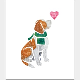 Watercolour Beagle Posters and Art